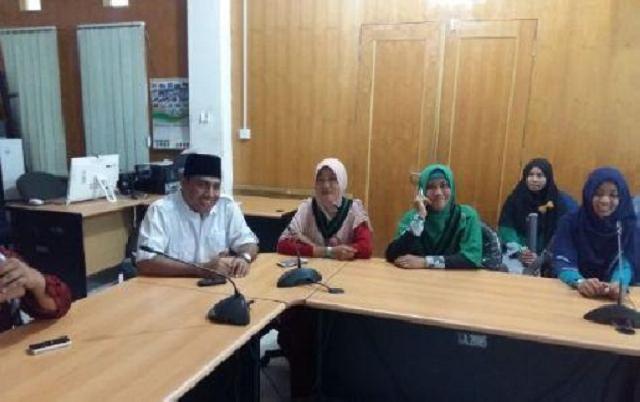 Sekretaris Komisi IV DPRD Inhu Terima Pengurus HMI Rengat