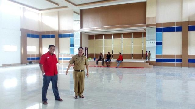 Gedung Baru DPRD Rohil Segera Ditempati