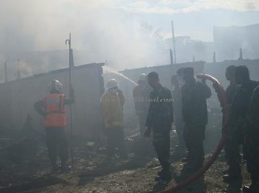 Si Jago Merah Lalap 18 Ruko Simpang Peut Nagan Raya