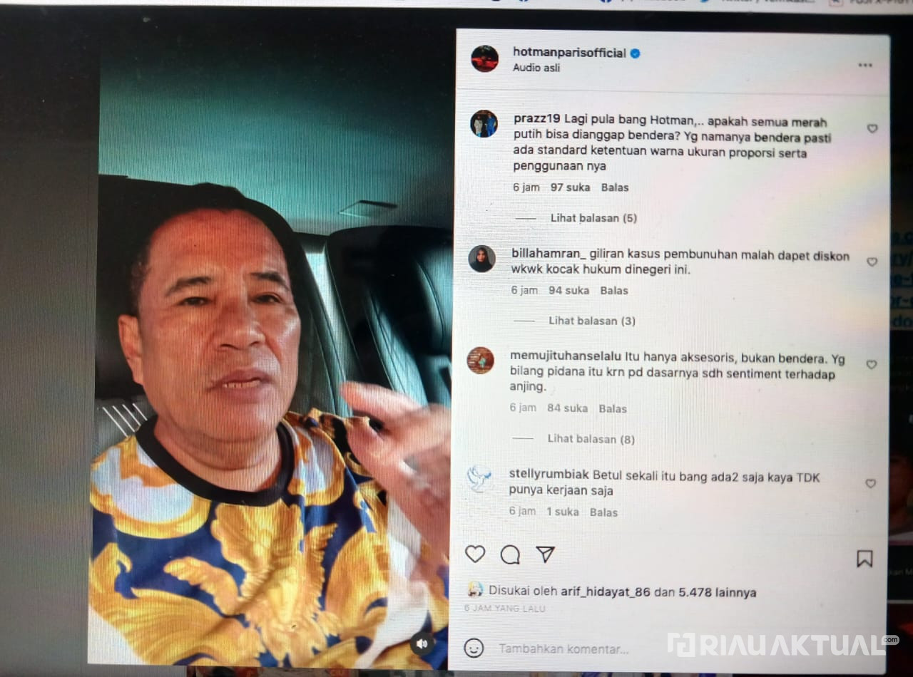 Hotman Paris Pertanyakan Unsur Pidana yang Jerat Pemuda Lilitkan Bendera di Anjing