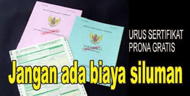 2017, Rohul Dapat Kuota Prona 5 Ribu Bidang Tanah