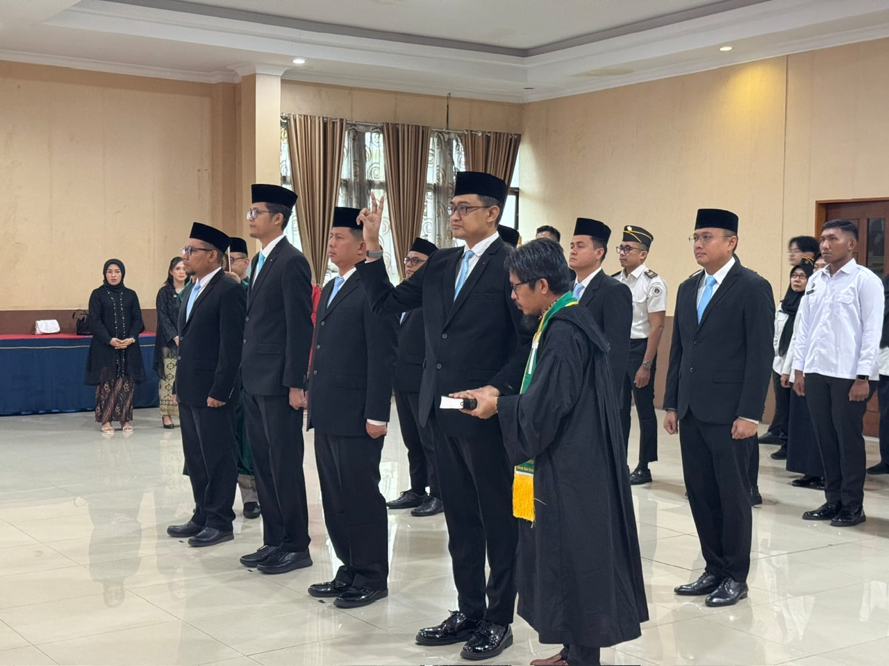 Perkuat Kinerja Organisasi, Imigrasi Pekanbaru Lantik Pejabat Baru