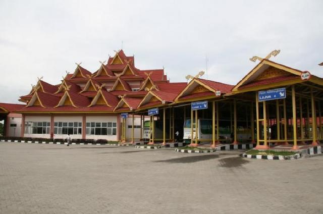 Terminal AKAP Dumai Sepi Penumpang