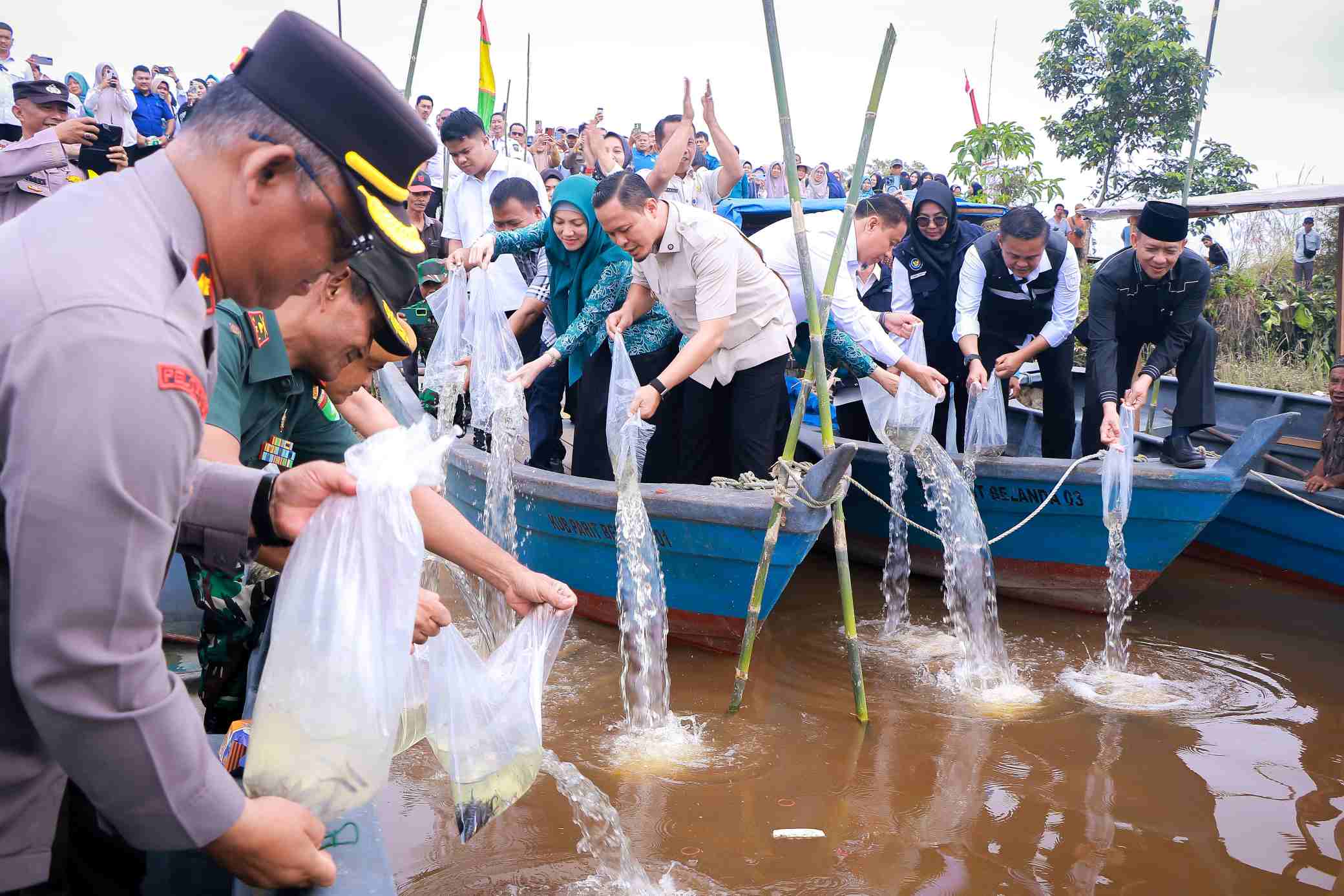 Perkuat Ketahanan Pangan, Wako Agung Resmikan Program AMAN Bertani