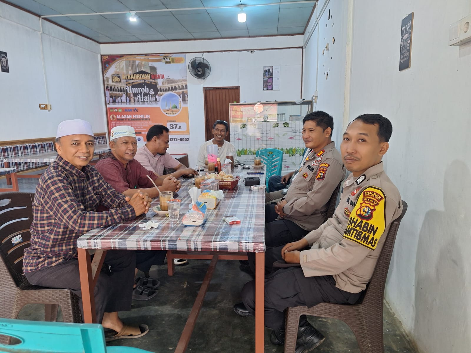 Kapolsek Seberida Ajak Para Tokoh Berperan Aktif Jaga Kamtibmas