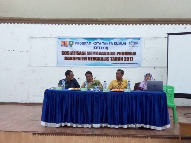Sosialisasi Memorandum Program Kabupaten Bengkalis