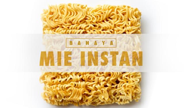 9 Risiko Mengonsumsi Mie Instan Berlebihan