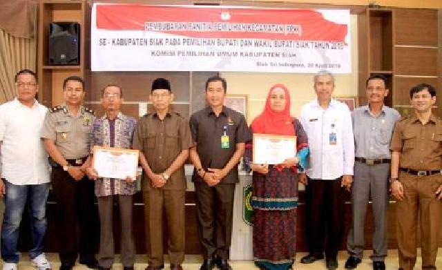 70 PPK Dari 14 Kecamatan di Siak Dibubarkan