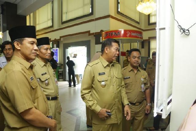 Hari Pertama Kerja, Walikota Sisir Seluruh Unit Pelayanan