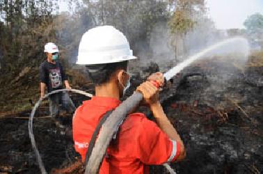 Partisipasi Sinarmas Forestry Membantu Satgas Kabut Asap
