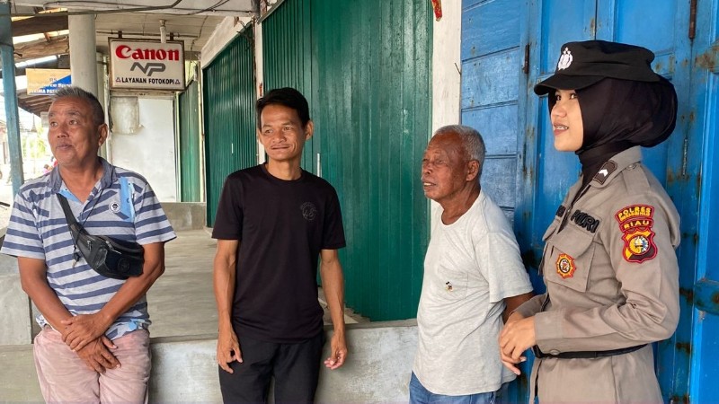 Jelang Pemilu 2024, Bripda Melisa Ajak Masyarakat Jaga Situasi Kamtibmas