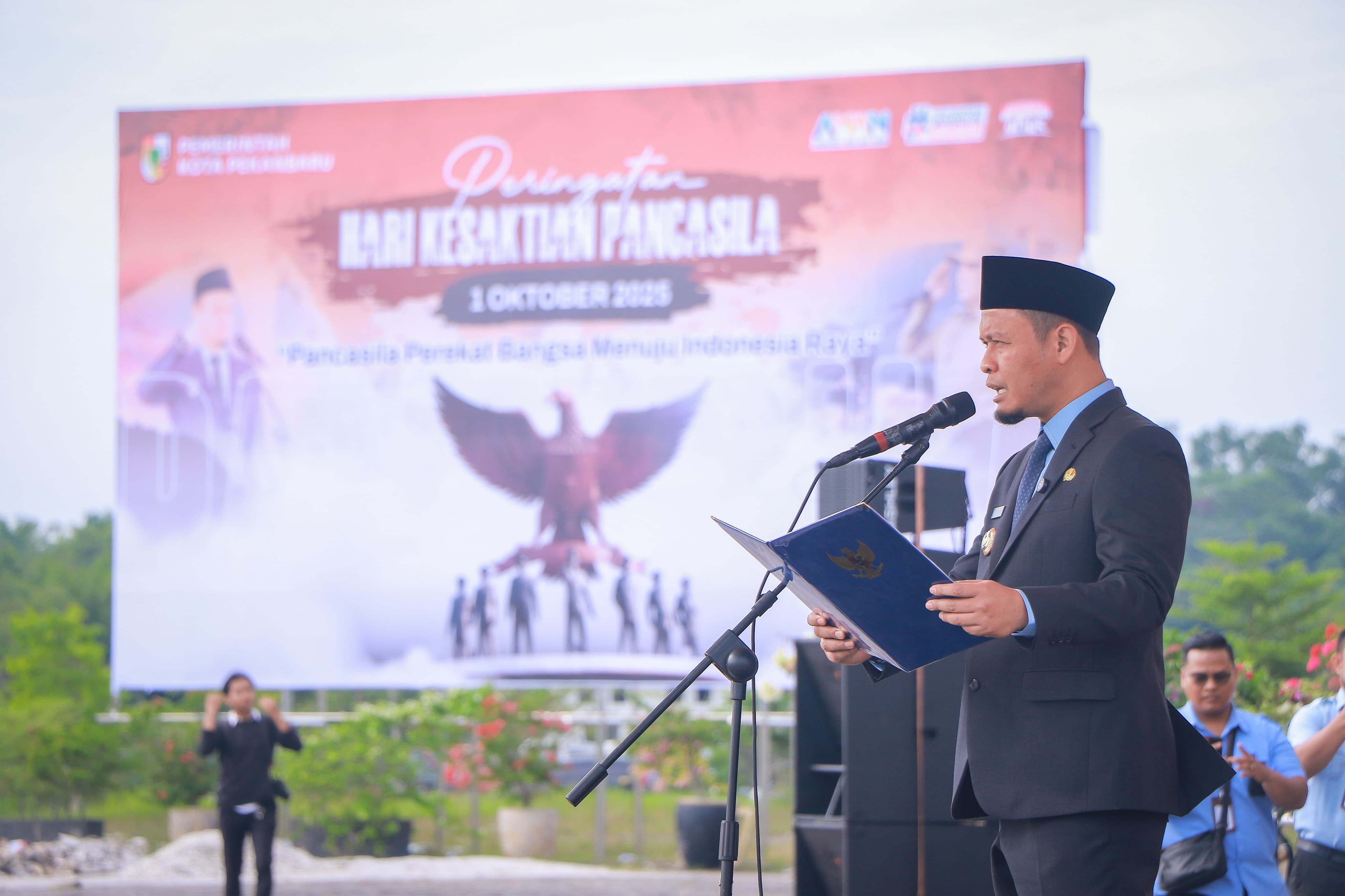 Maknai Hari Kesaktian Pancasila, Wako Pekanbaru Ajak Masyarakat Lanjutkan Semangat Perjuangan