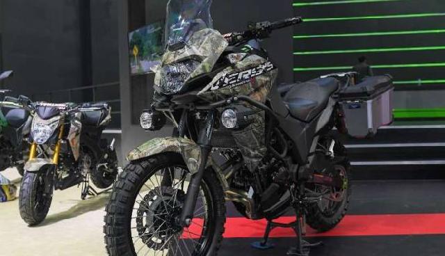 Sangarnya Kawasaki Versys-X Bercorak Loreng