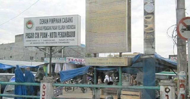 Wah ! Ternyata Anggaran Pembangunan Pasar Cik Puan Dialihkan