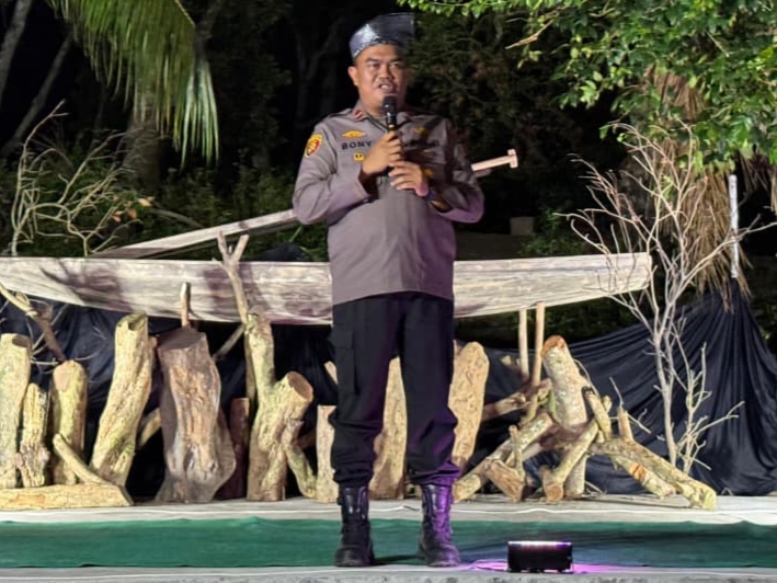 Lomba Puisi Semarakkan HUT ke-80 RI, Kapolsek TPTM: Menyatukan Rasa, Merangkai Budaya