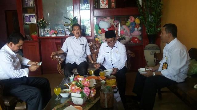 Kabag Humas Silaturahmi Dengan Wartawan