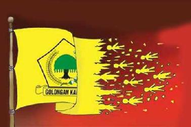 Partai Golkar Dinilai sudah Retak dan tidak Solid