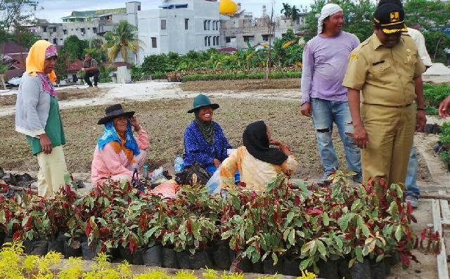 Ini Nama RTH Depan Rumah Dinas Wako Pekanbaru yang Dibangun Pemprov Riau