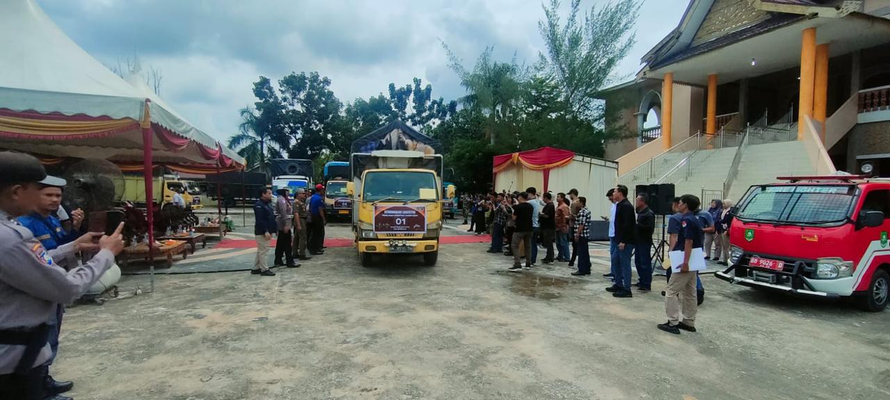 Pendistribusian Logistik Pilkada 2024 di Kabupaten Bengkalis