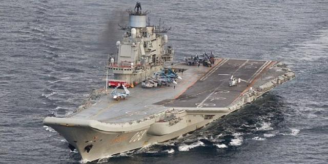 Siap Hadapi Perang, Rusia Kirim Kapal Induk ke Suriah