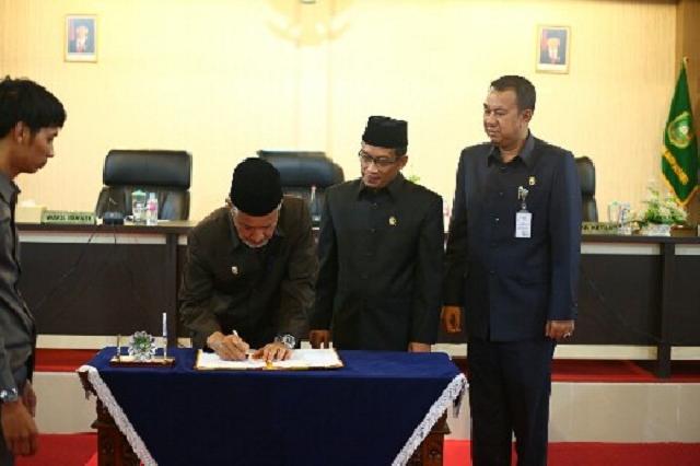 APBD Meranti 2017 Disahkan Rp1,2 Triliun