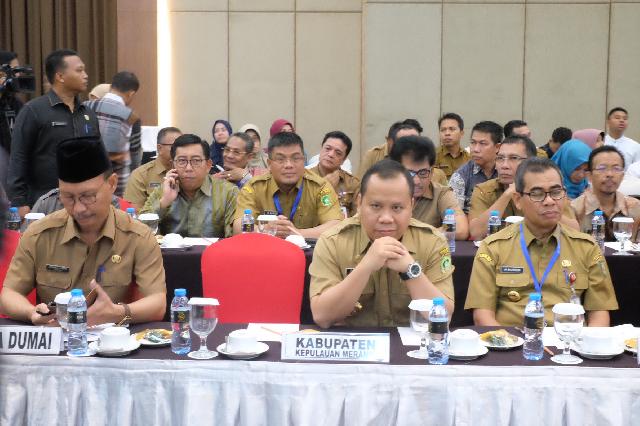 Perkuat Usulan Pembangunan Kabupaten, Bupati Meranti Ikuti Musrenbang Provinsi Riau 2017
