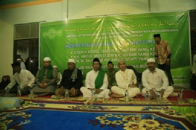 Asisten I Siak Hadiri Haul Syech Abdul Qodir Jailani