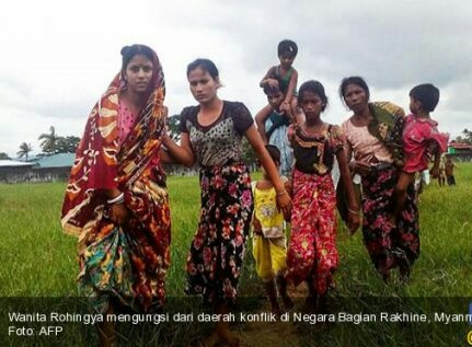 Sedih, Perempuan Rohingya Dijadikan Budak Seks di Bangladesh