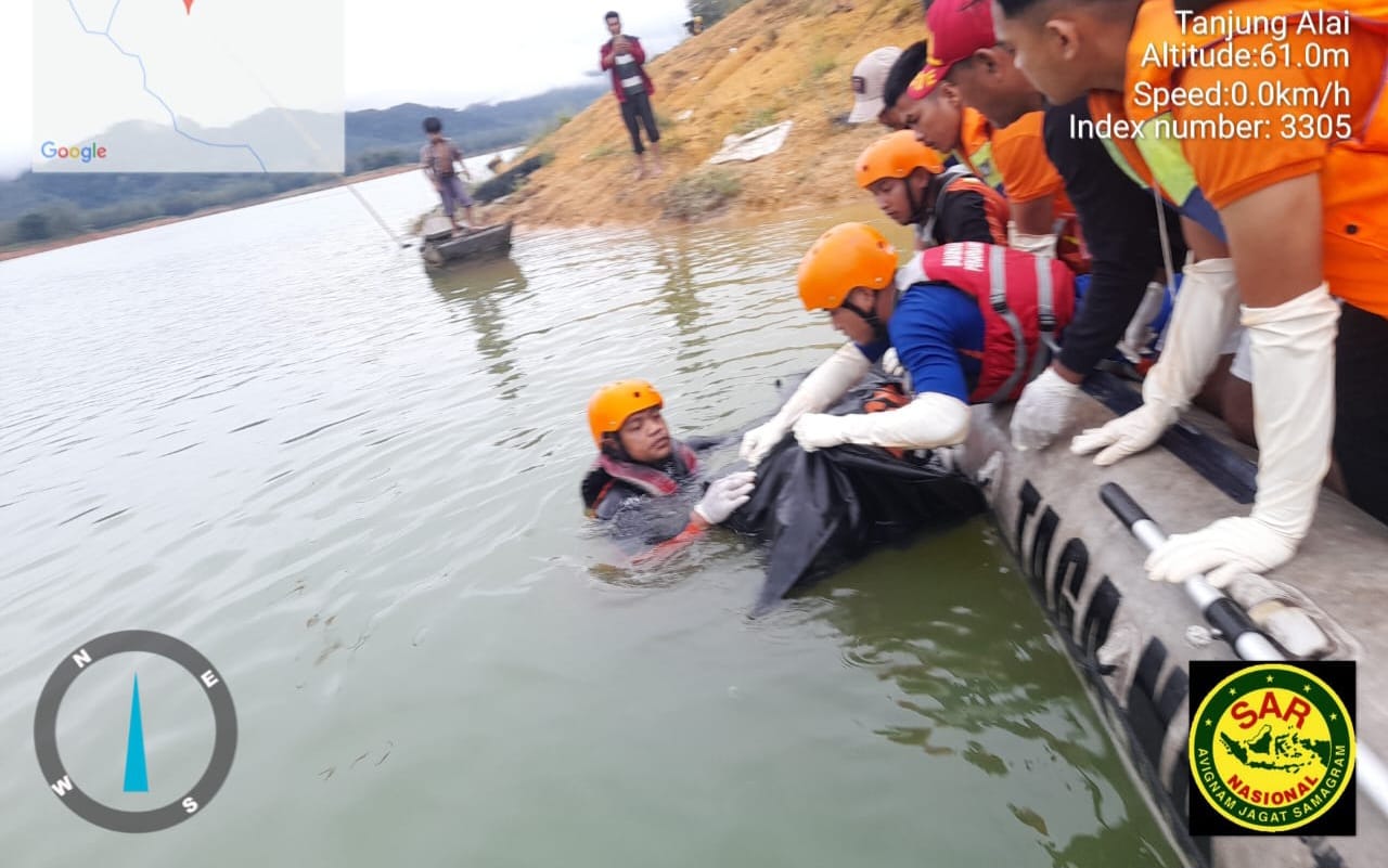 Penumpang Sampan yang Tenggelam di Danau PLTA Ditemukan Tewas