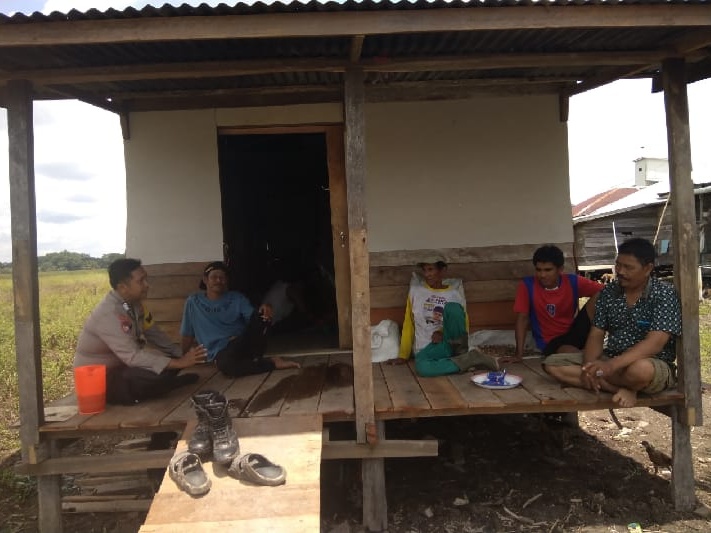 Polsek Batang Tuaka Komitmen Jaga Situasi Kamtibmas Menjelang Pilkada 2024