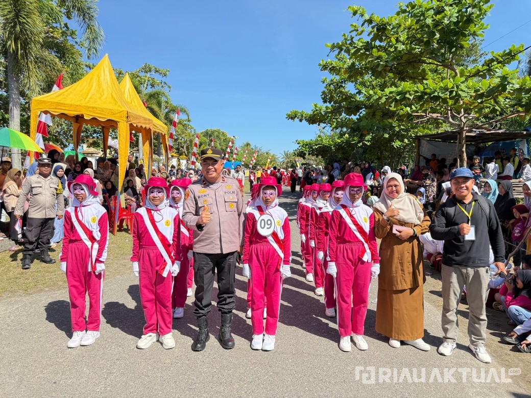 Semarak HUT ke- 80 RI, Polsek TPTM Gelar Lomba PBB untuk Perkuat Nasionalisme dan Kekompakan Generasi Muda