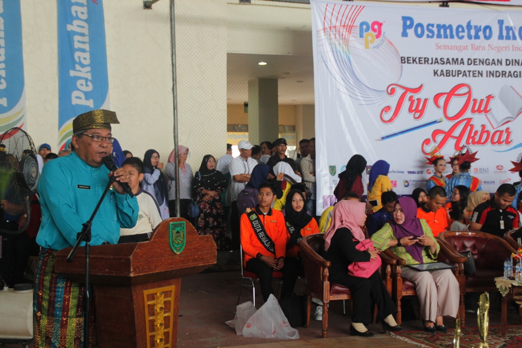 Buka Pelaksanaan Try Out Akbar se-Inhil, Darussalam: Ikuti Try Out dengan Menjunjung Tinggi Nilai Ke