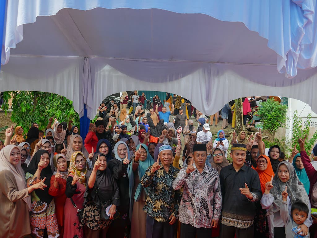 Kampanye Dialogis di Rumbai, Ade Hartati: Kami Sudah Berbuat, Bukan Hanya Janji