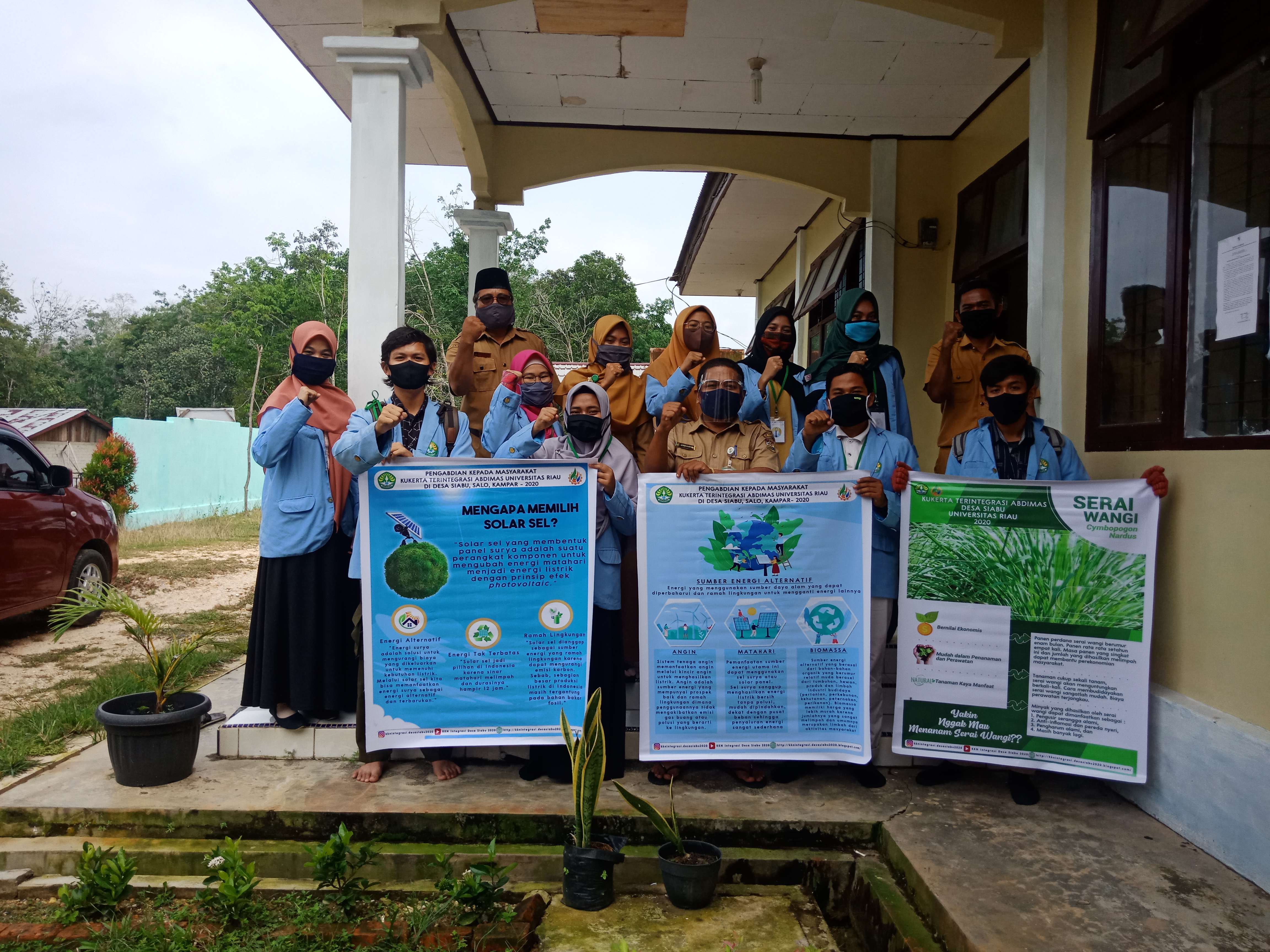 Tim Kukerta Unri Gelar Aksi Sosialisasi Hemat Energi Kepada Masyarakat Desa Siabu, Kampar