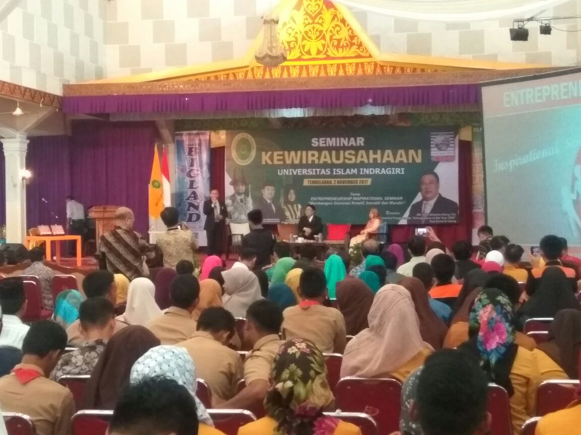 Digelar UNISI, Ratusan Peserta Padati Arena Seminar Kewirausahaan