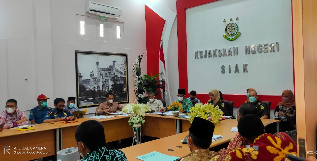 Kejaksaan Negeri Siak Kumpulkan Beberapa OPD Dilingkungan Pemkab Siak