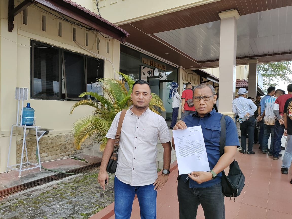 Berita Hoax Renovasi Gedung PWI Bengkalis Mark Up Berujung Laporan Polisi