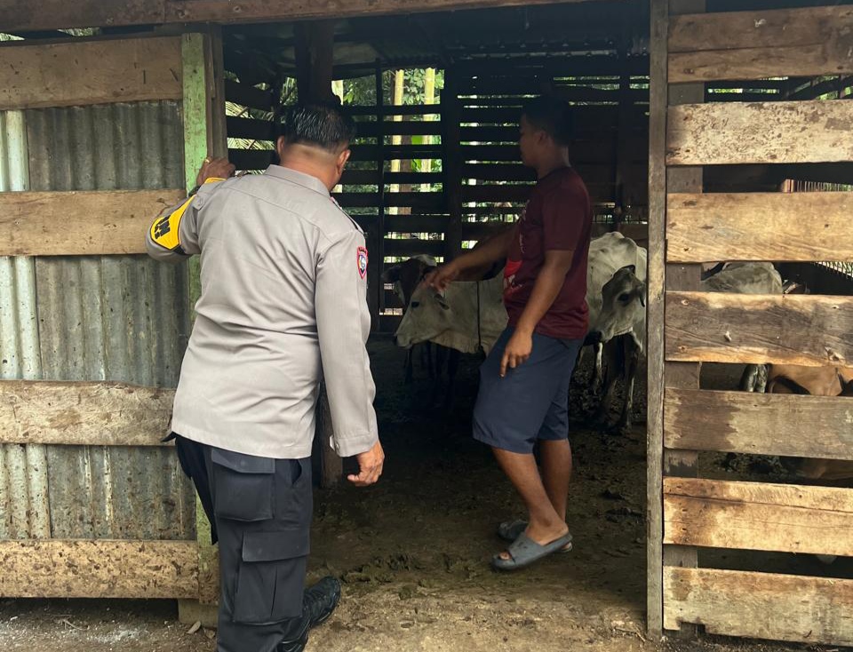 Dukung Asta Cita Presi, Begini yang Dilakukan Polsek Bangko Pusako