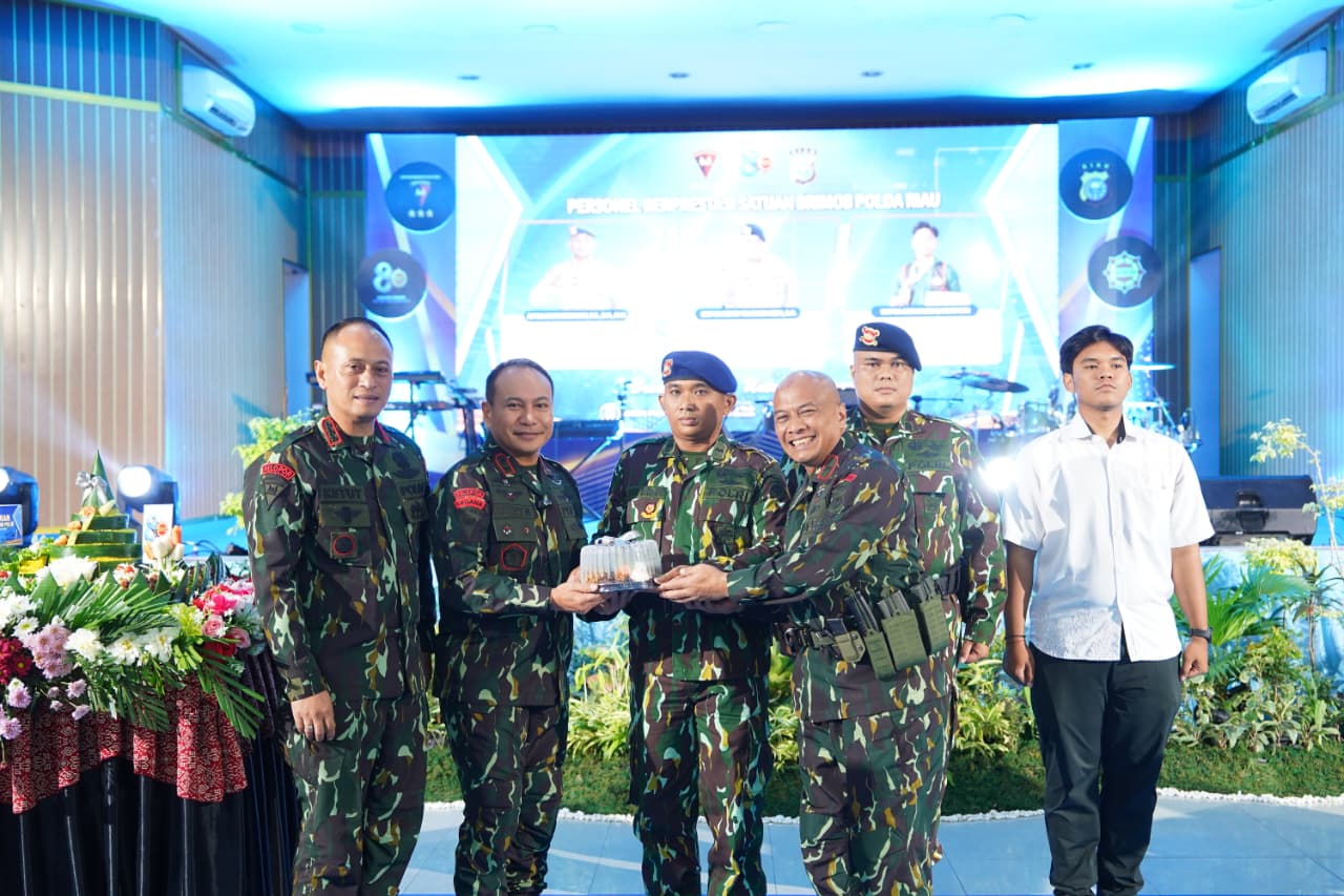 HUT ke-80, Kapolda Riau Puji Dedikasi Brimob: Disiplin Itu DNA Kami