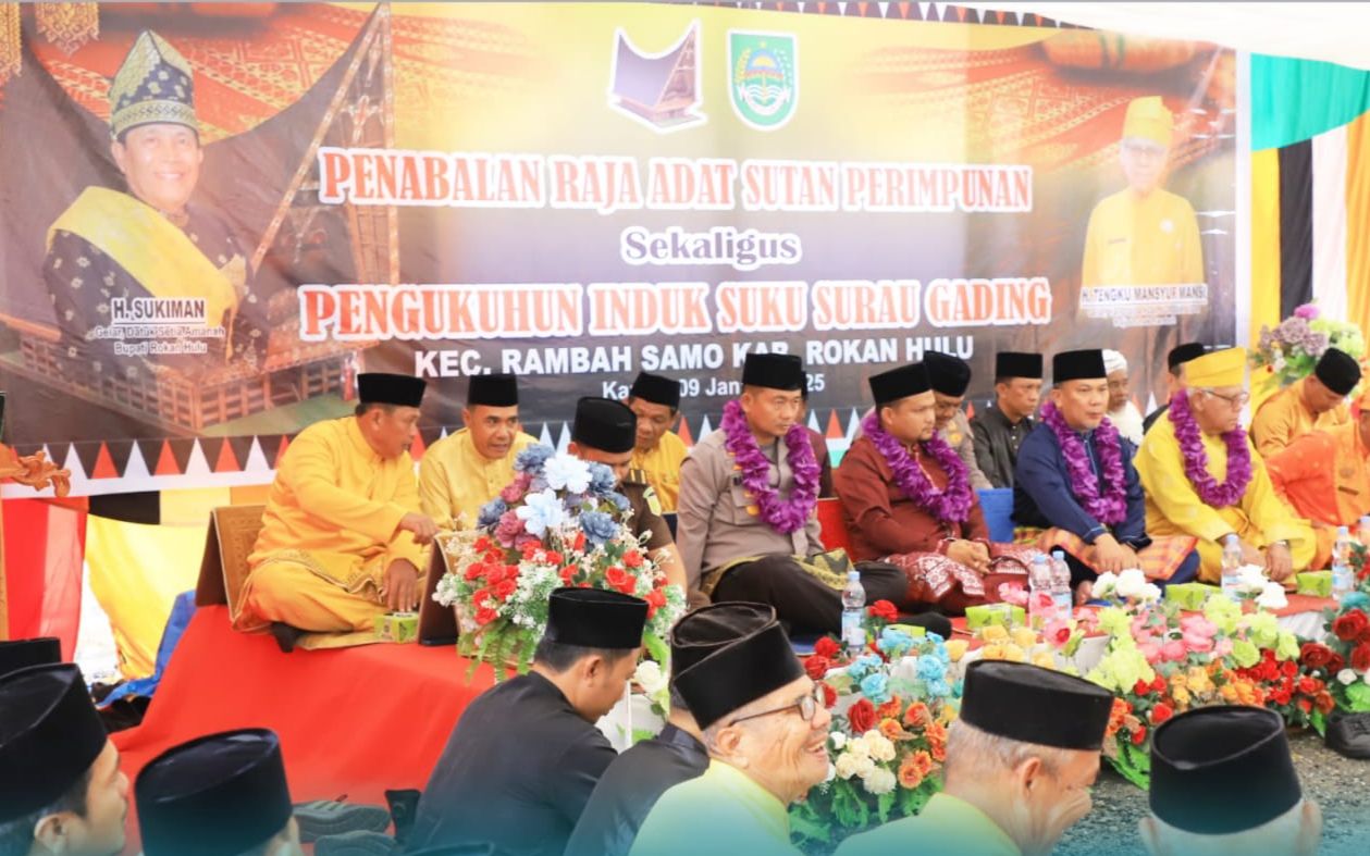 Surau Gading Kukuhkan Pemimpin Adat, Teguhkan Warisan Leluhur