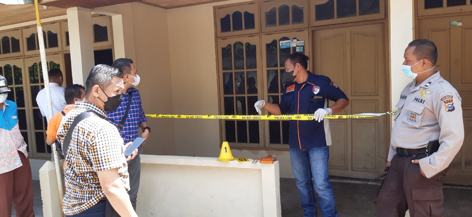 Warga Paruh Baya Ditemukan Tewas Dalam Rumah Kontrakan