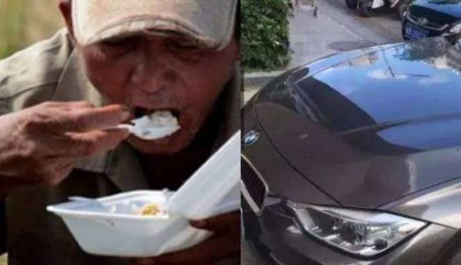 Tak Kabur Usai Gores BMW, Kakek Miskin Minta Waktu Mencicil