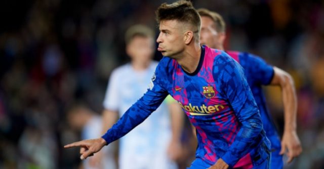 Barcelona vs Dynamo Kiev: Pique Bawa Blaugrana Raih Kemenangan Perdana