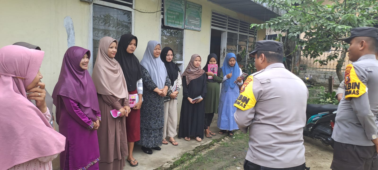 Polsek Kelayang: Emak-emak Jangan Takut, Datang Ke TPS