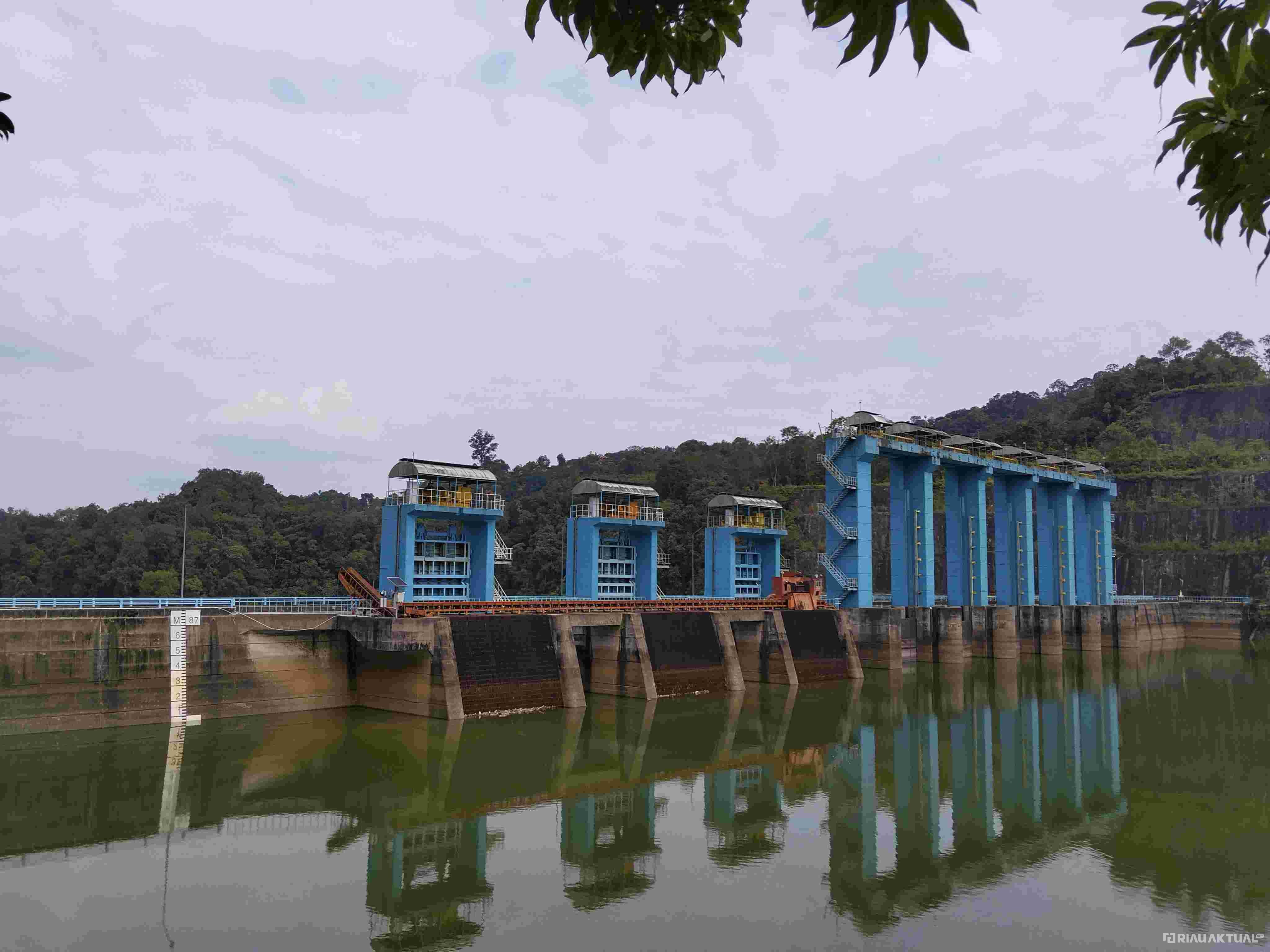 Elevasi Waduk PLTA Koto Panjang Pagi Ini Capai 81.27 MDPL