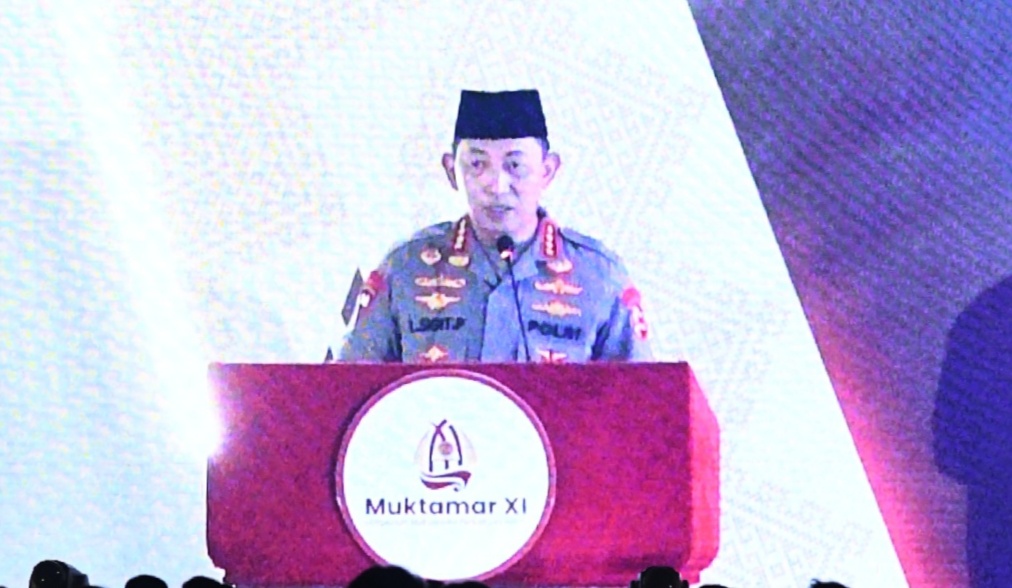 Kapolri Buka Muktamar XI Hima Persis, Bupati Bengkalis Dorong Kader Jadi Agen Perubahan