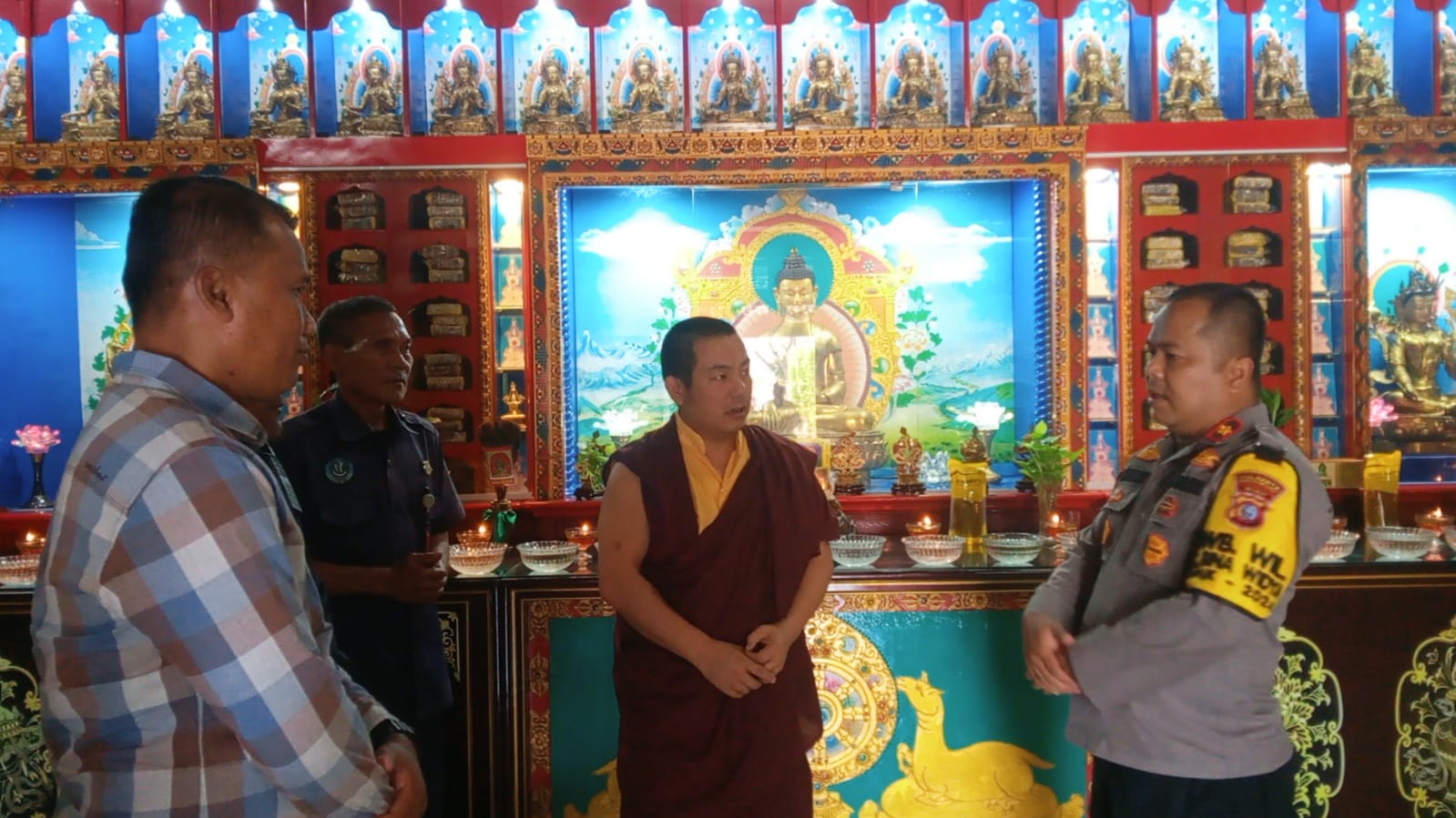 Kapolsek Binawidya Gandeng Tokoh Agama untuk Jaga Keamanan Jelang Pilkada 2024