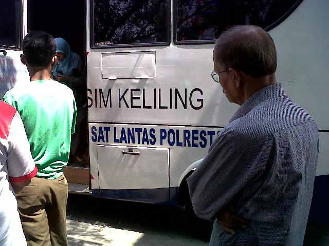 Pengurusan SIM Mobil Keliling Banyak Diminati Masyarakat Pekanbaru