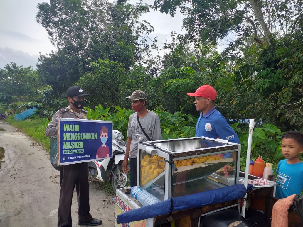 Polisi Gelar Operasi Yustisi di Wilayah Kecamatan Teluk Meranti