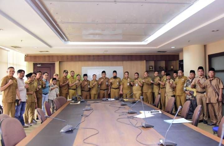 Pemkab Bengkalis Ikuti Rapat Fasilitasi Batas Daerah dengan Kabupaten Siak